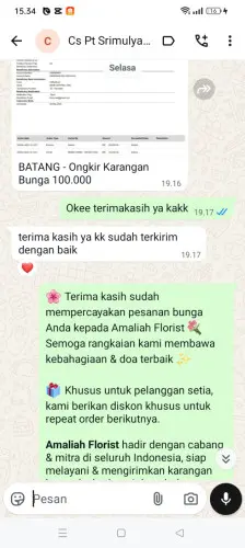 Testimonial Papan Bunga sawit