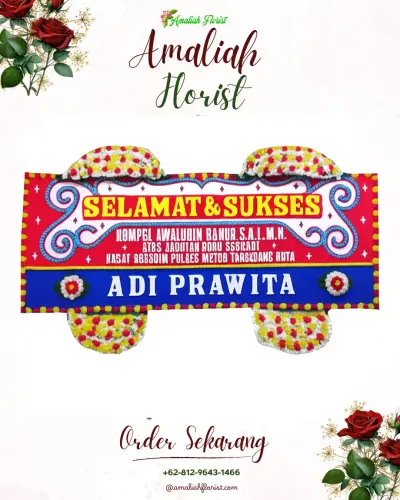 Karangan Bunga Ucapan Selamat sawit